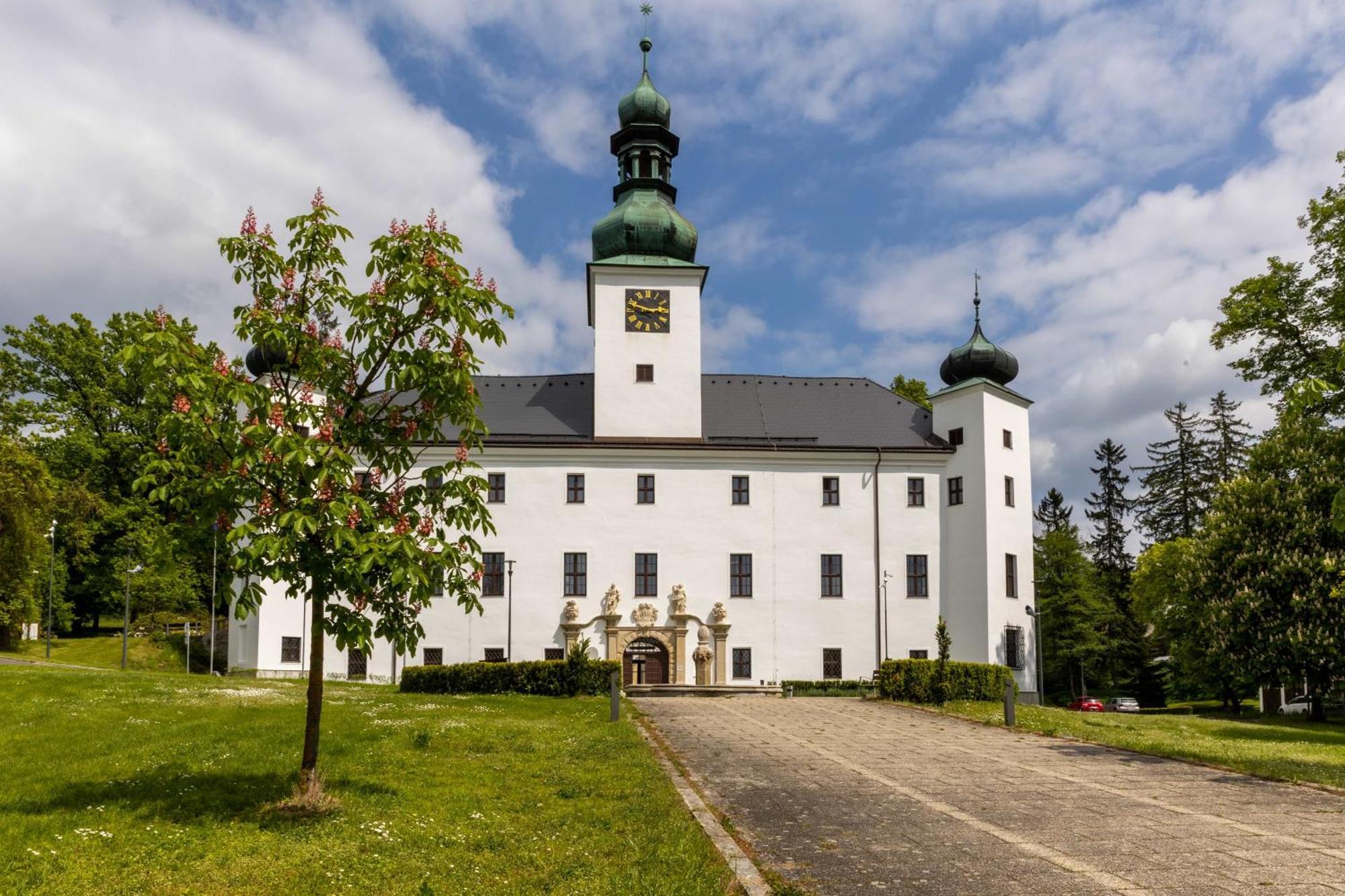 Zamek Trest Hotel Bagian luar foto
